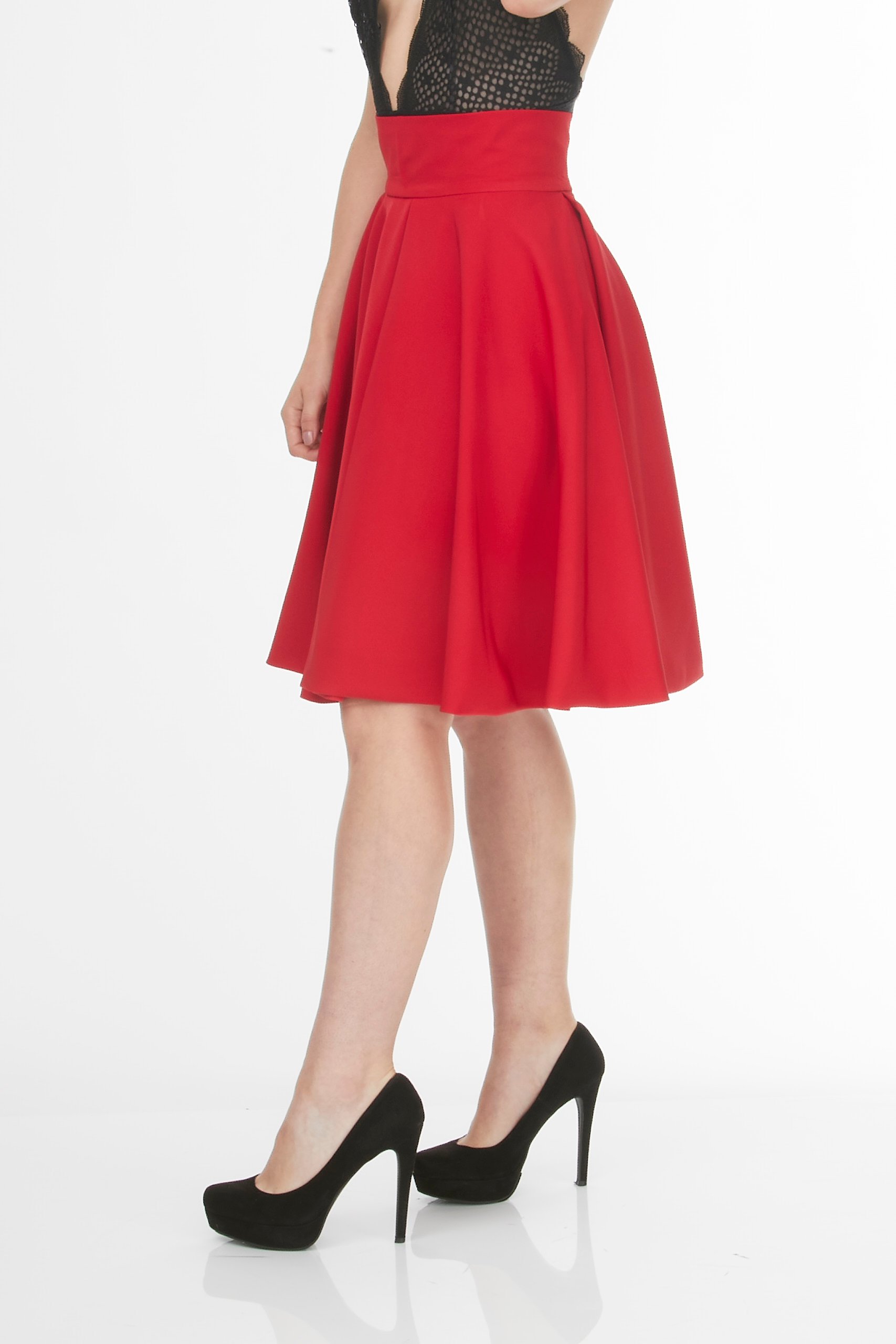 my sweet valentine inverted pleat red skirt my sweet valentine inverted pleat red skirt