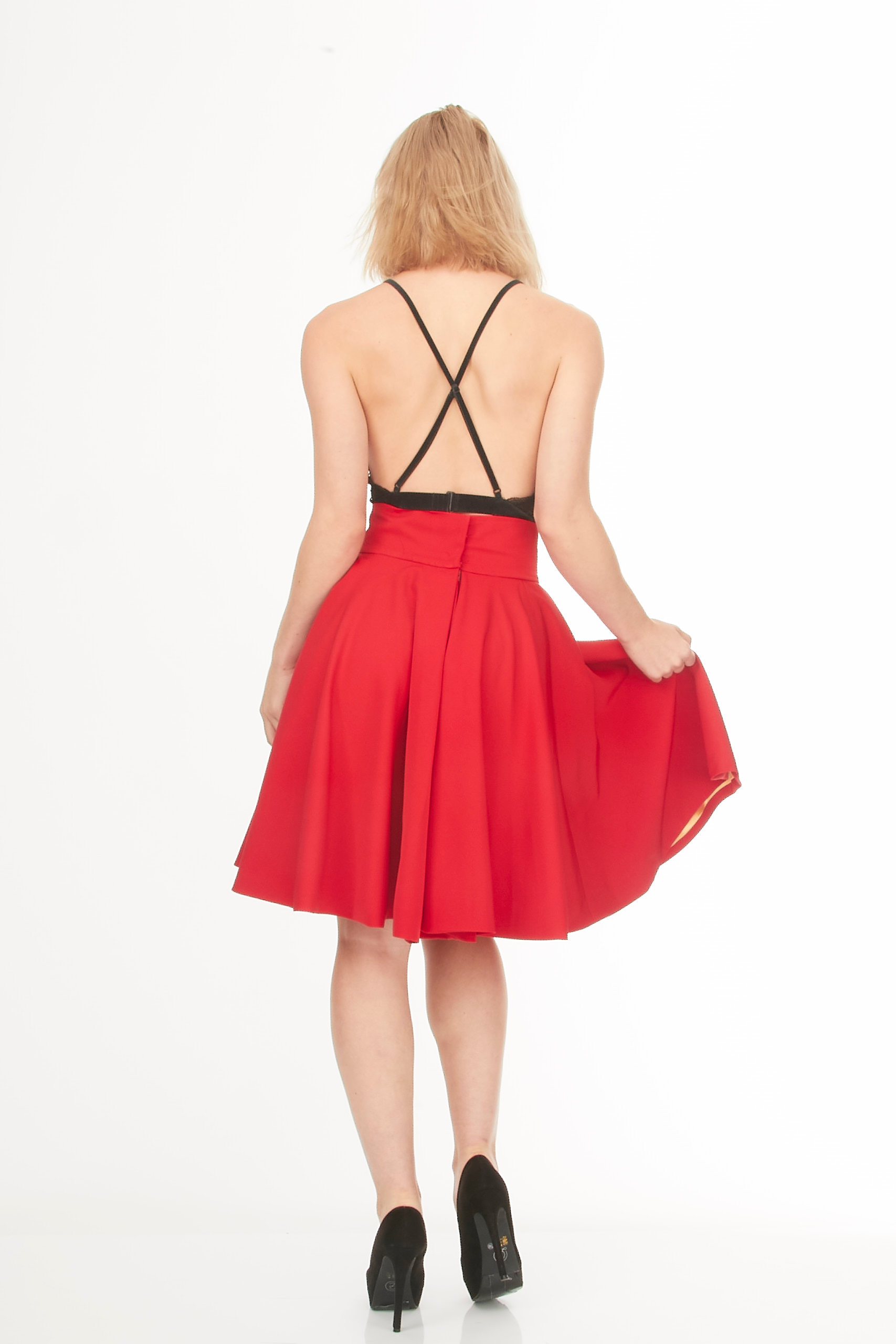 my sweet valentine inverted pleat red skirt my sweet valentine inverted pleat red skirt