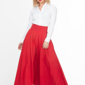 my sweet valentine long red skirt