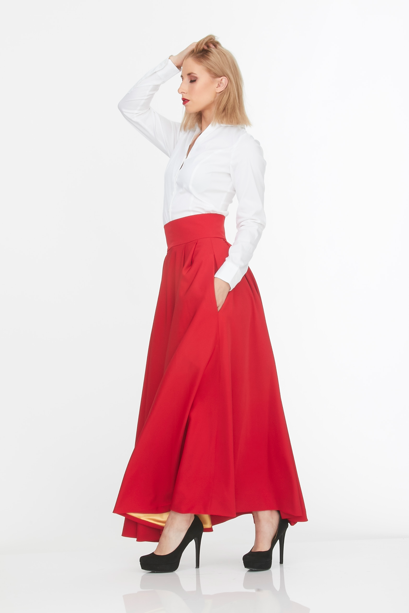 my sweet valentine long red skirt my sweet valentine long red skirt