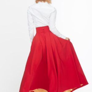 my sweet valentine long red skirt