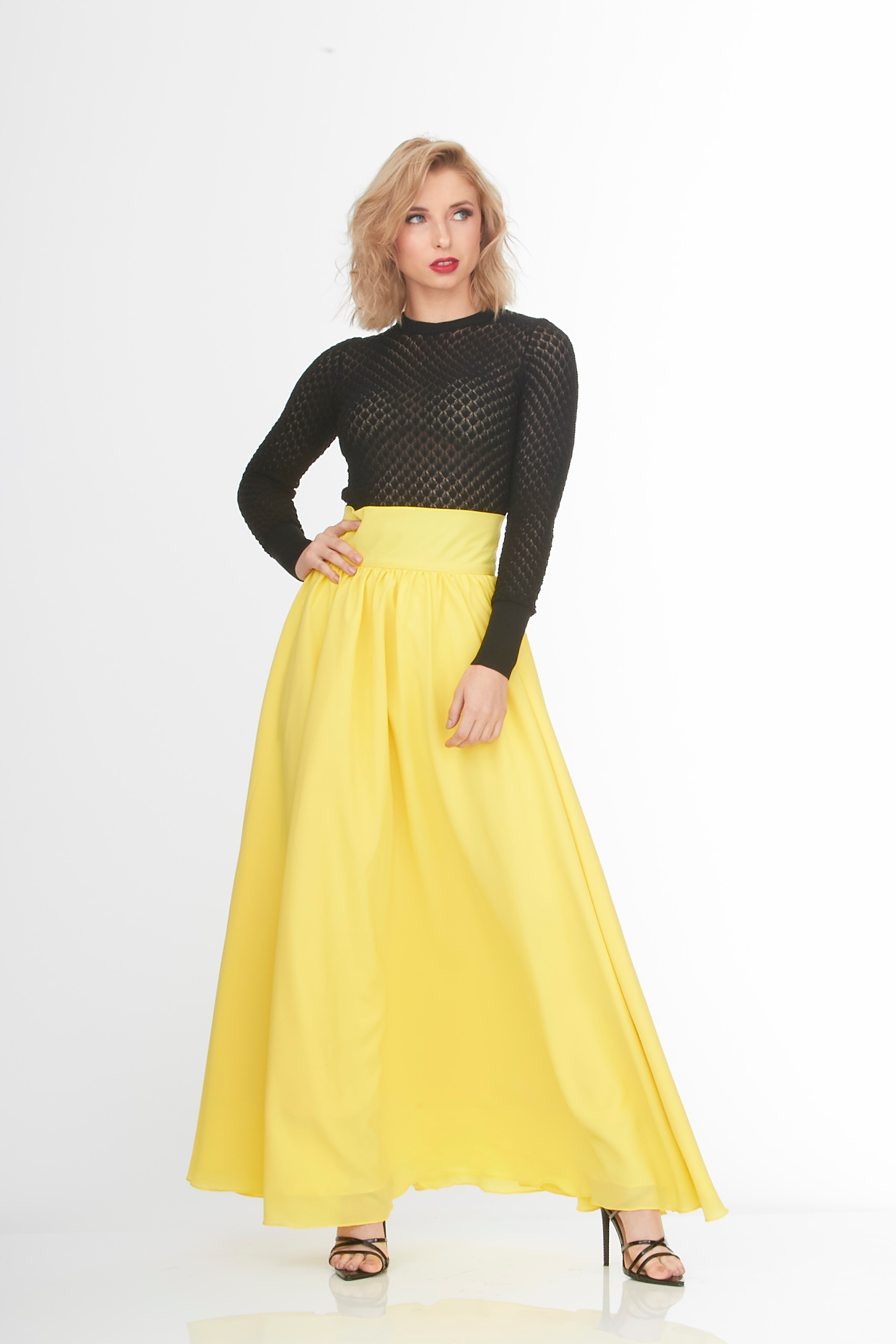 Main Couture rising sun full skirt