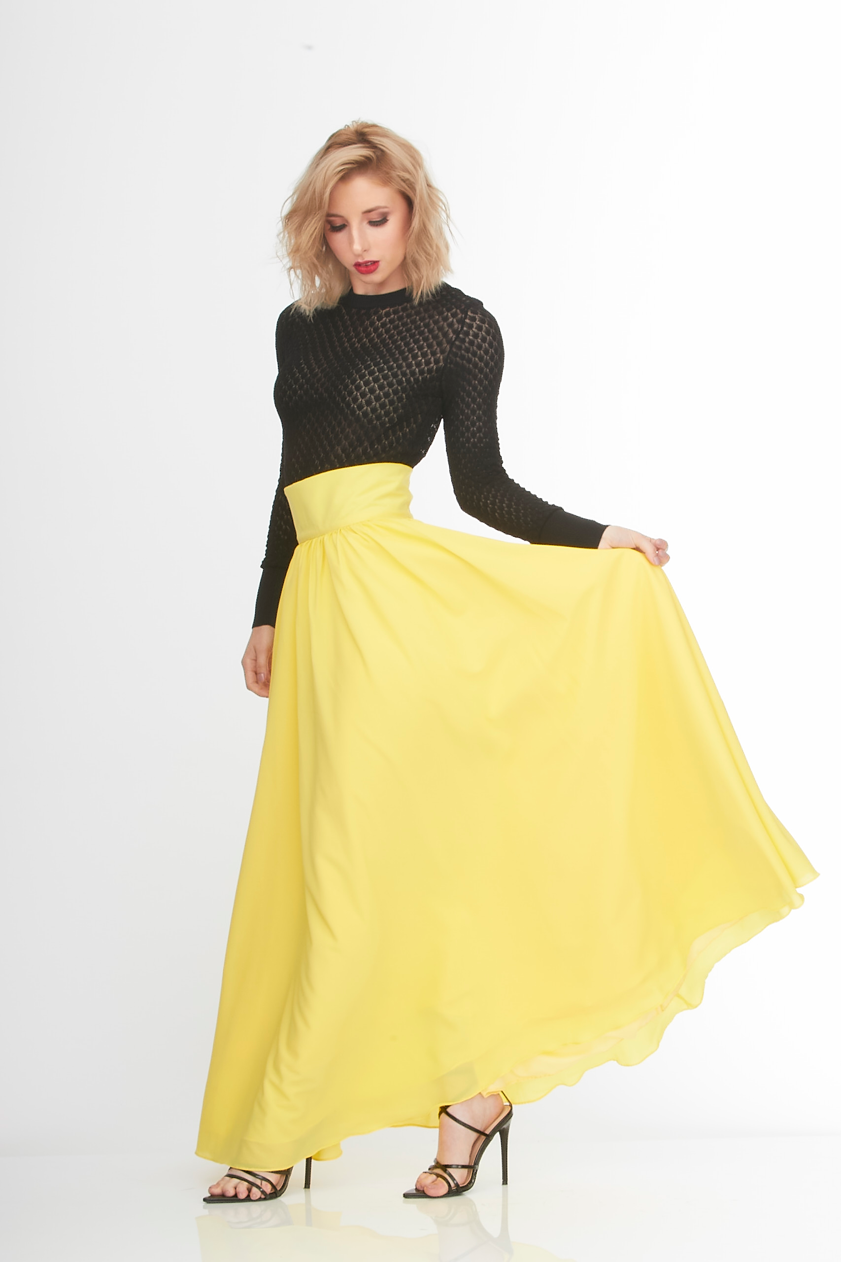 Main Couture rising sun full skirt