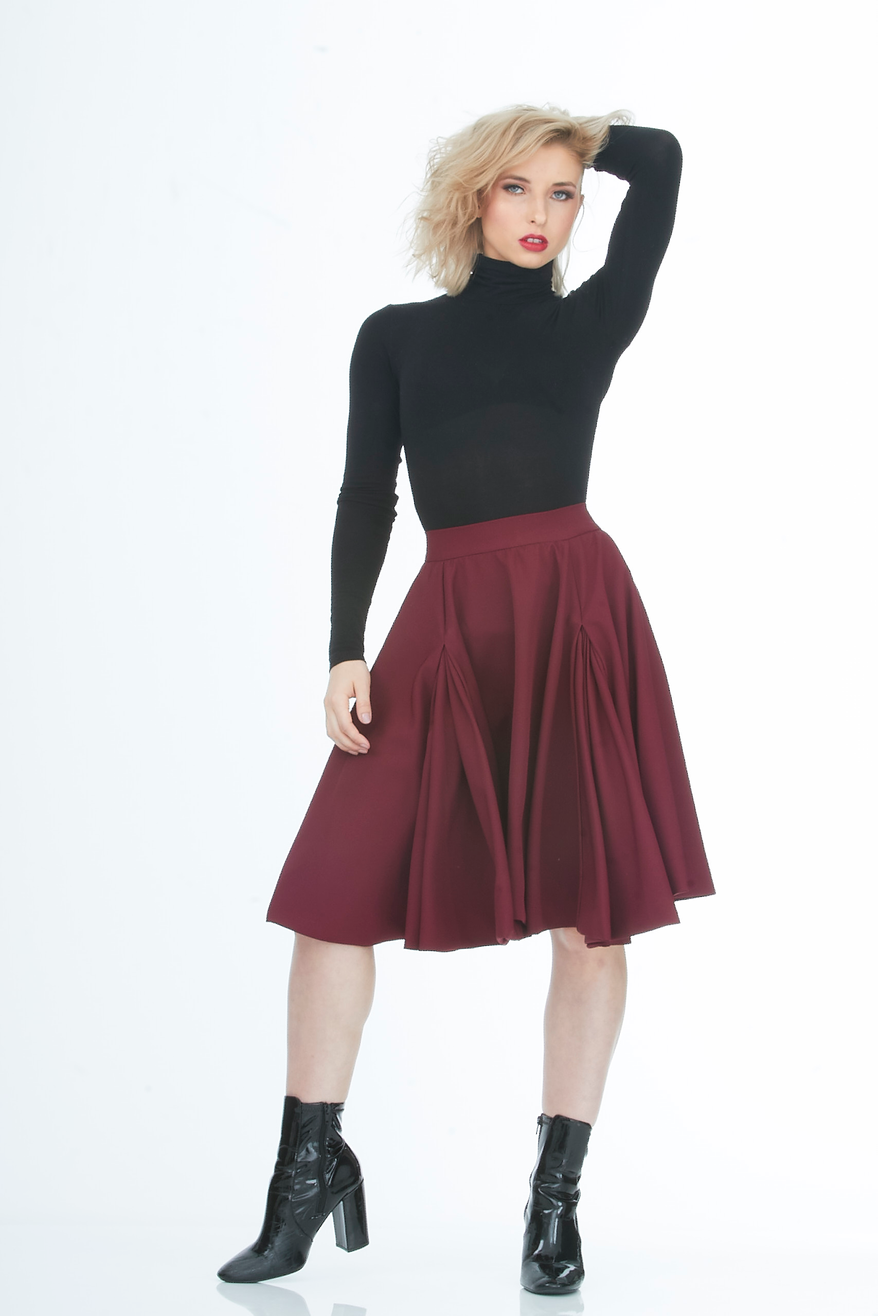 red, red wine burgundy skirt red, red wine burgundy skirt