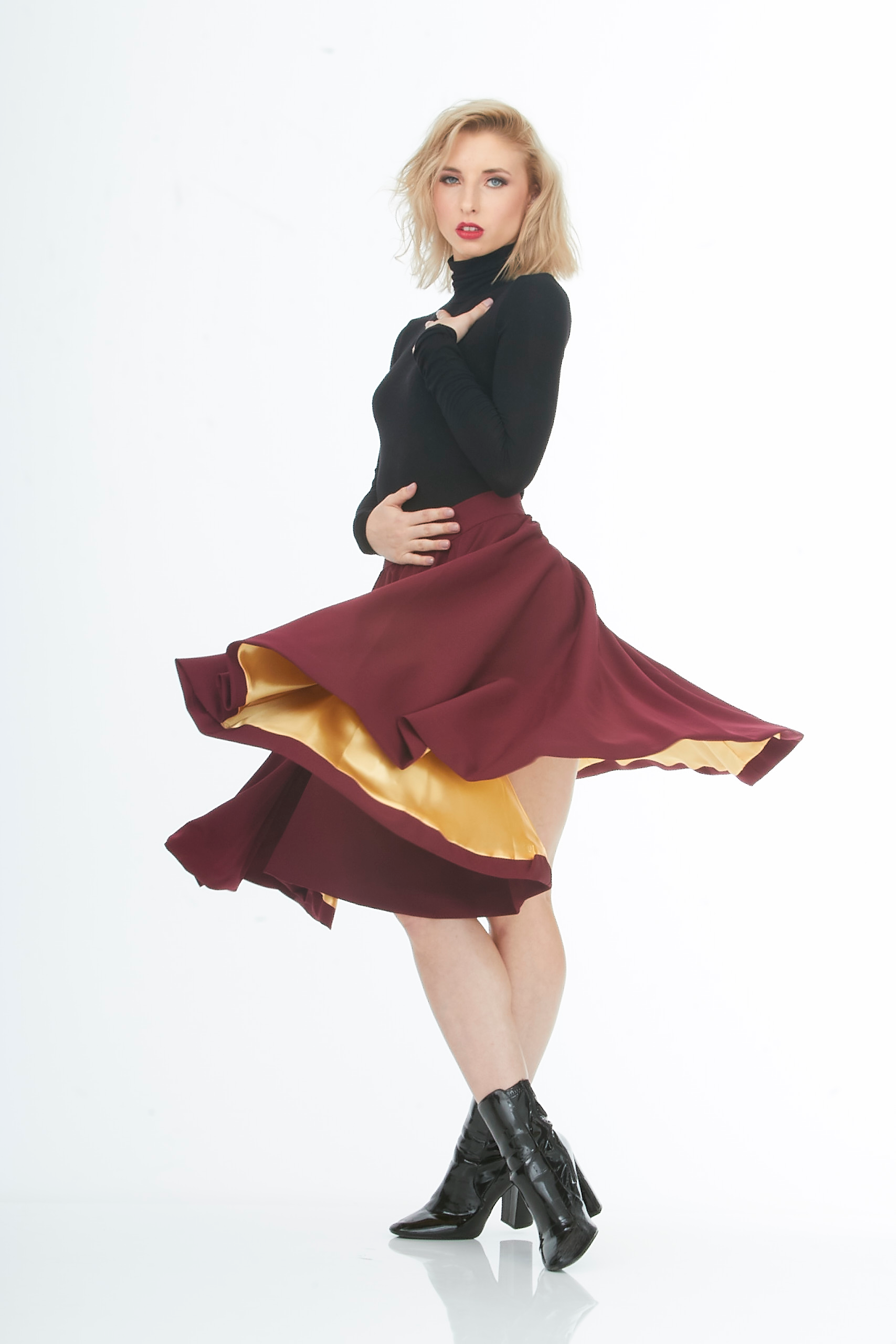 red, red wine burgundy skirt red, red wine burgundy skirt