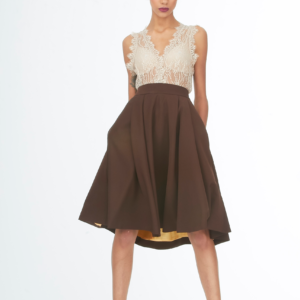 little brown skirt