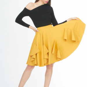 8 waterfalls fire yellow skirt